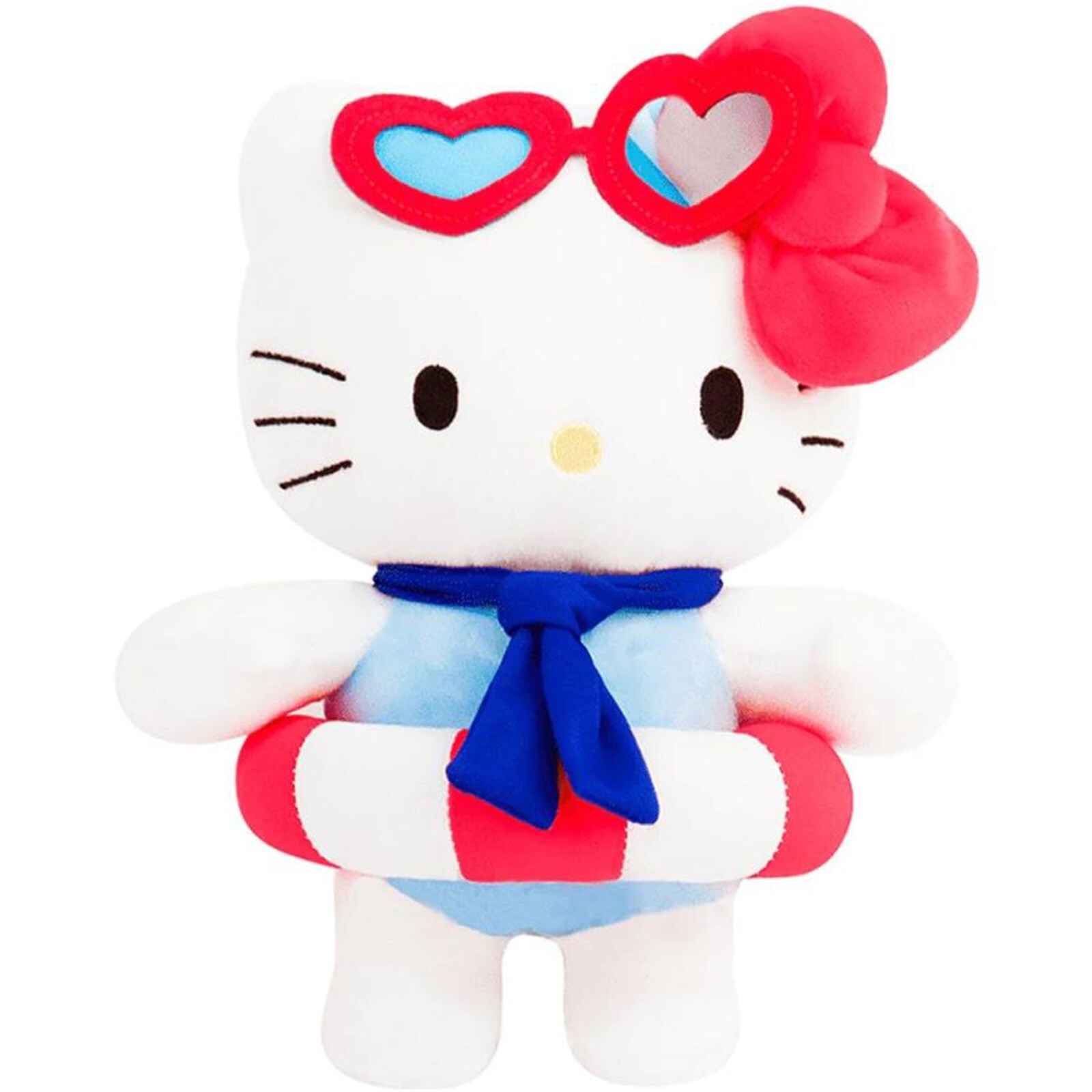 Sanrio Hello Kitty Летняя внутренняя трубка из 10-дюймового плюша НОВАЯ 7590₽