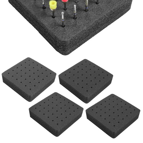 4 Nail Drill Bit Holder Organizer Stand 