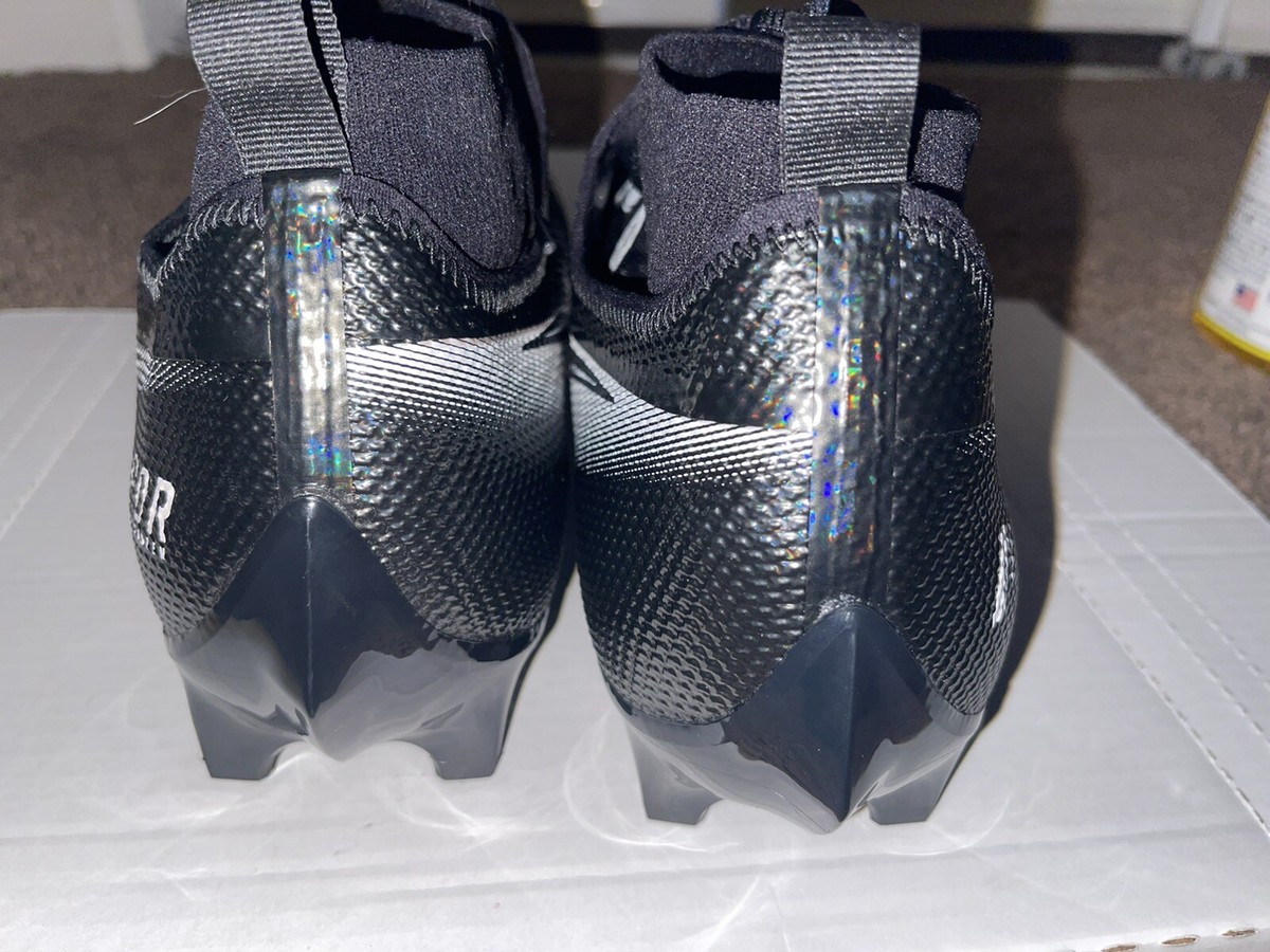 Nike Vapor Edge Pro 360 Football Cleats Black/White CV6348  display picture 2