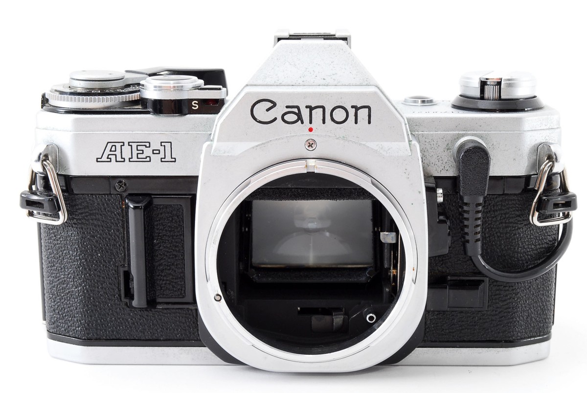 キャノンAE-1 Exc+5] Canon AE-1 35mm SLR Film Camera Silver From JAPAN A