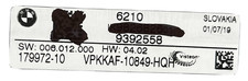 2016-2020 BMW 5 SERIES USED INSTRUMENT CLUSTER P#9392558