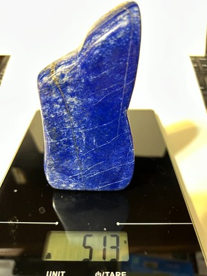 Lapis Lazuli - nice polished 513 gram freeform piece from Afghanistan