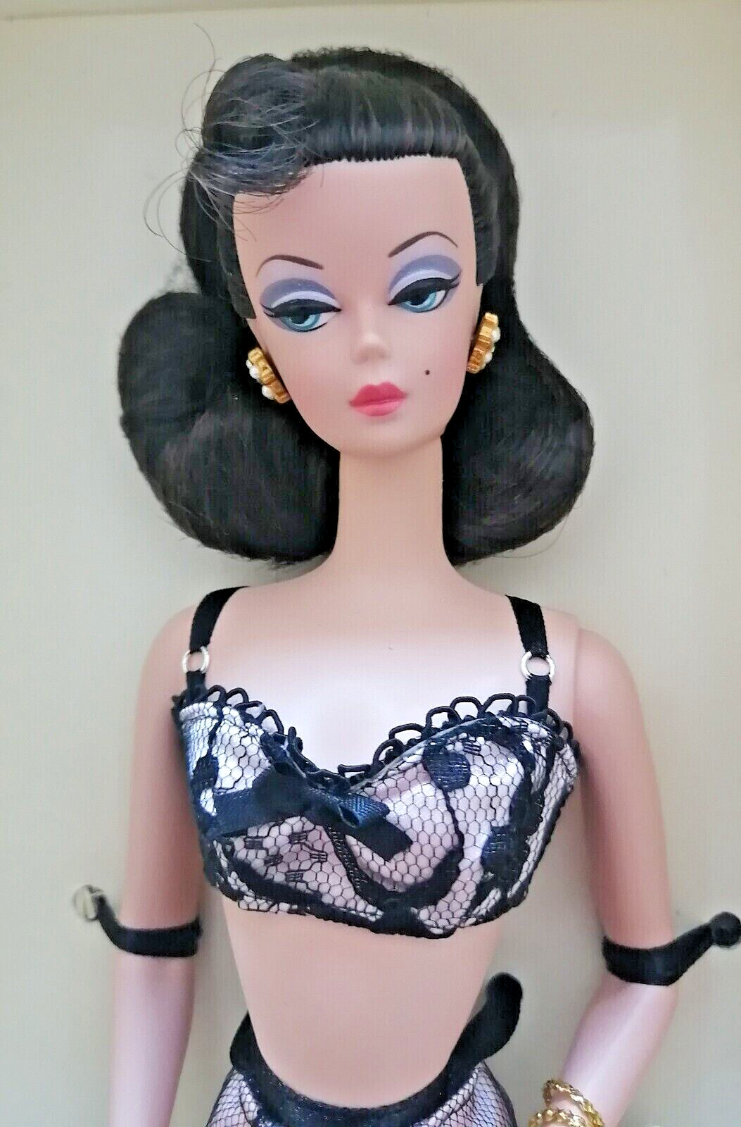 Barbie Silkstone poupée mannequin avec garde-robe interchangeable Mattel - 4