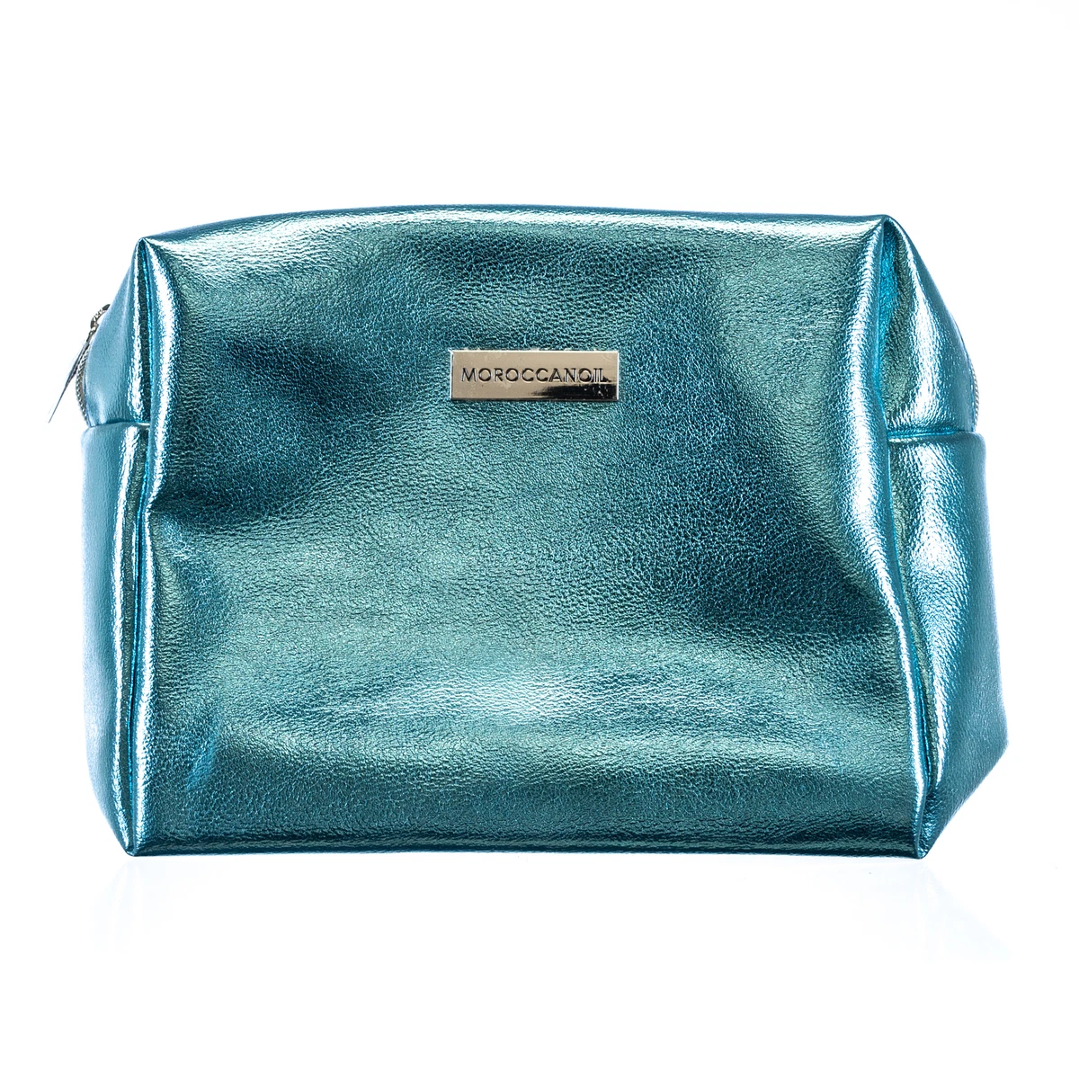 Moroccanoil Blue Cosmetic Makeup Travel Zipper Bag 9
