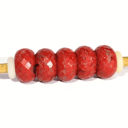 5pcs 57.75Ct Natural Bloodstone Round Cut Beads 5mm Hole Size Loose Gemstone g84 5pcs 57.75Ct Natural Bloodstone Round Cut Beads 5mm Hole Size Loose Gemstone g84