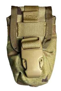USGI Military OCP Multicam Flashbang Grenade Pouch Case - US Army - MINT