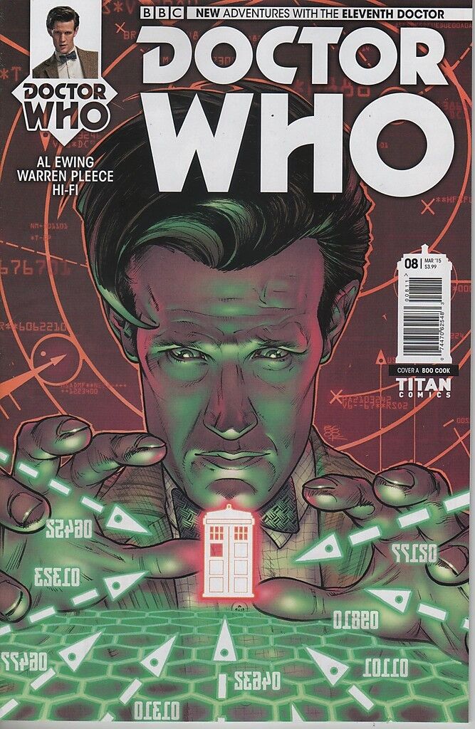 Doctor Who #8 New Adventures with the 11th Doctor comic book TV show series