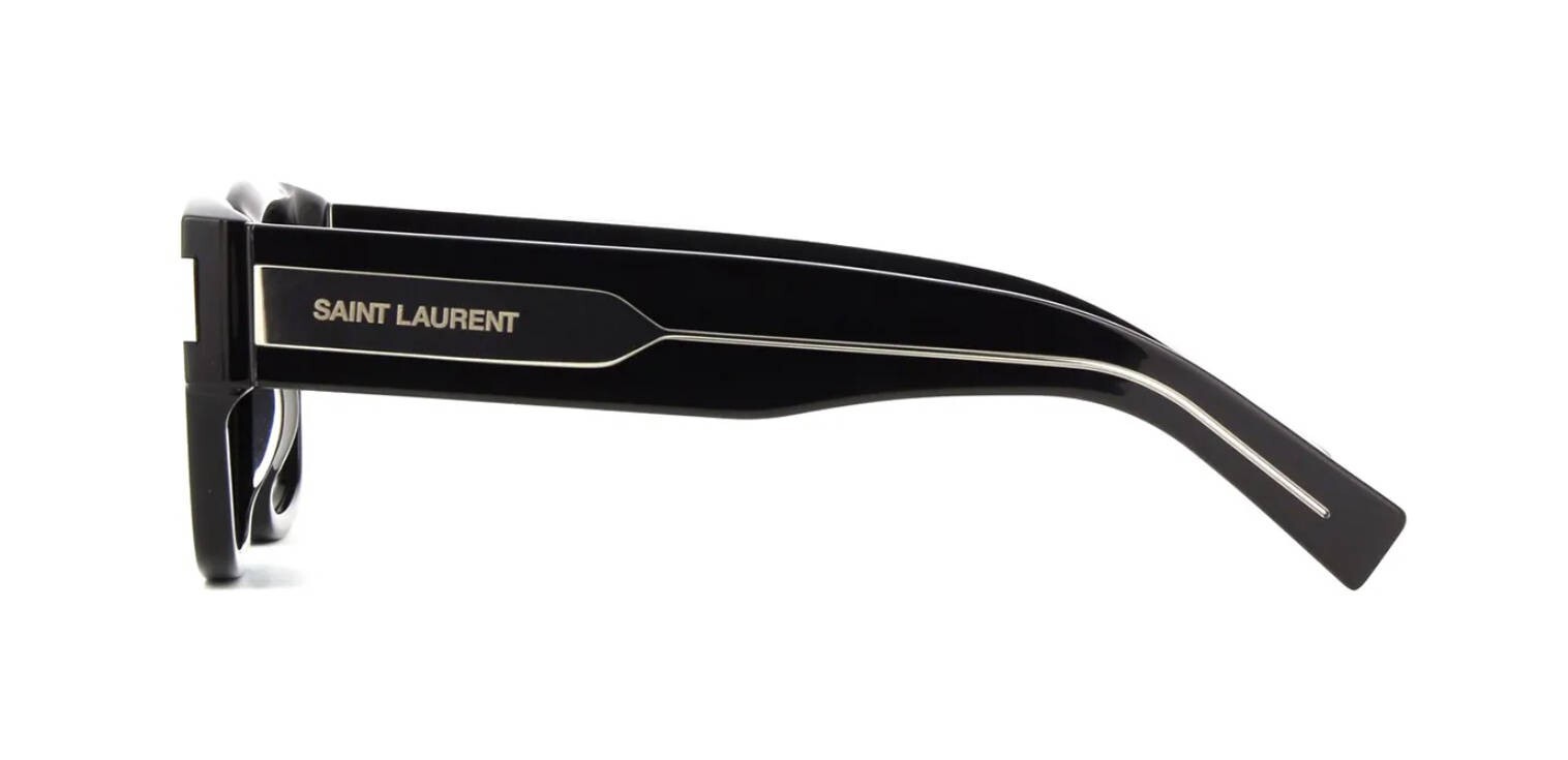 Saint Laurent SL 617 Occhiali da sole nero grigio (001)
