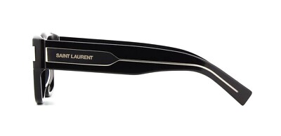 Saint Laurent SL 617 Black/Grey (001) Sunglasses | eBay