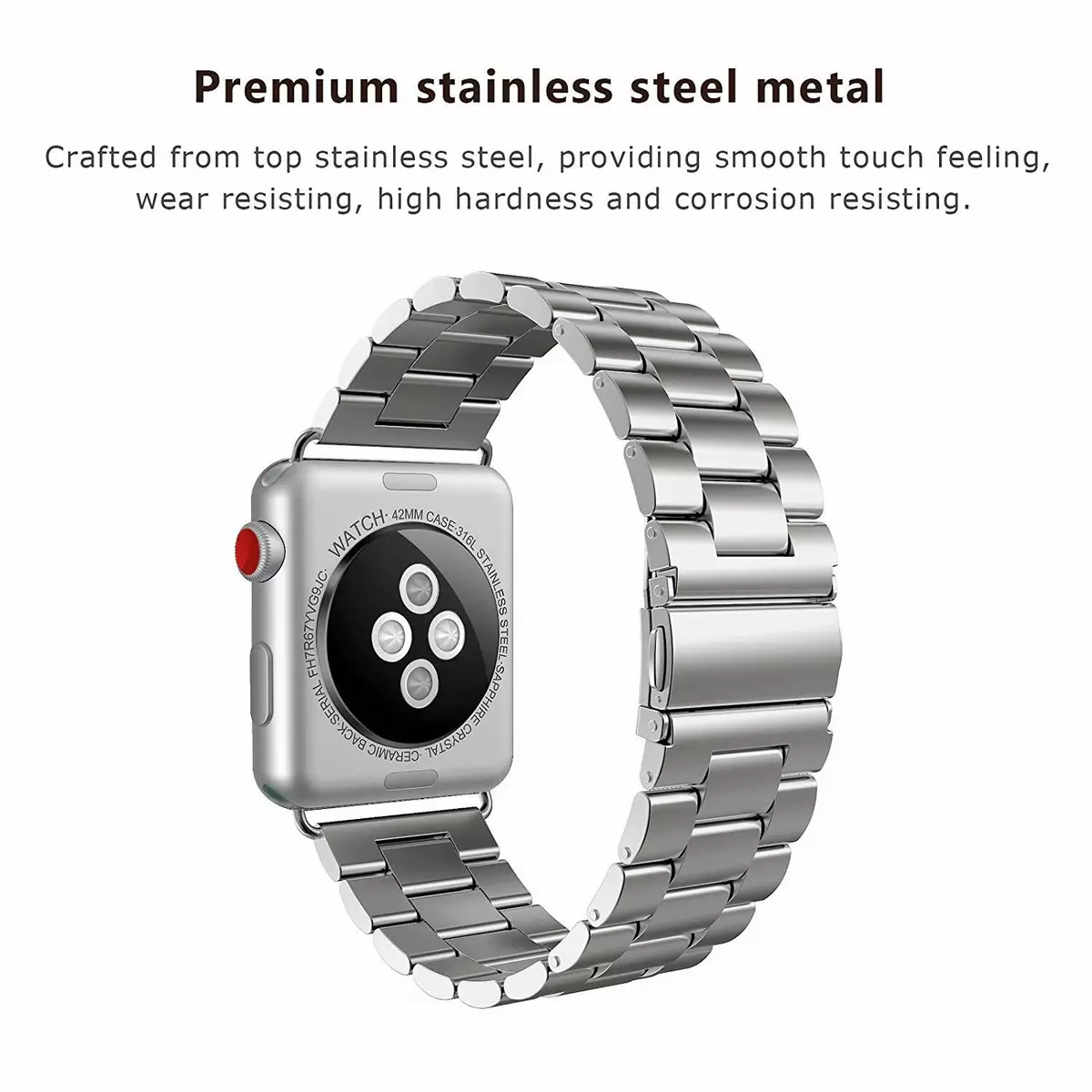 I watch series store 3 stainless steel