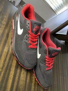 tênis nike air max 90 essential vermelho