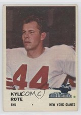 1961 Fleer Kyle Rote #69 0nr3