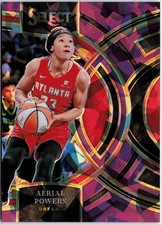 2024 Panini Select WNBA #145 Aerial Powers Prizms Purple Ice #/149