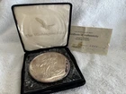 1986 Washington Mint Giant Silver Eagle .999 Fine Silver 1 Troy Pound COA 0289