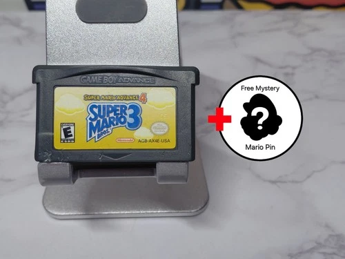 Super Mario Advance 4 Super Mario Bros. 3 GBA Tested Authentic