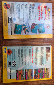 Excellent Carts! Sega 32X Games Complete in Box CIB - After Burner & Motocross