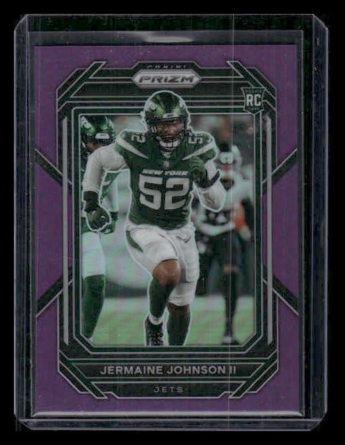 2022 Panini Prizm #375 Jermaine Johnson II /125 Rookie Purple New York Jets