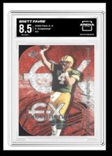 Brett Favre 2000 Fleer E-X E-Xceptional Graded #3 Arena Club 8.5 -In Arena Club