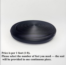 1.3/8" x 012 Bottom Weather Stripping Wood Garage Door Soft Foam Rubber