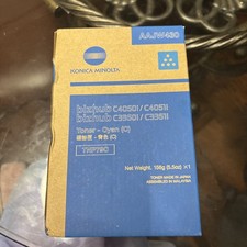 Konica Minolta TNP79C AAJW430 Cyan Toner Cartridge Bizhub C3350i NEW SEALED