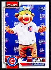 2026 Topps Series 1 Celebration Mascots CLARK CHICAGO CUBS #M-18