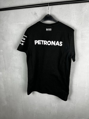 Mens Mersedes AMG Petronas F1 Hugo Boss Racing T-Shirt size M | eBay