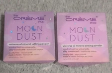 2 Pack - The Crème Shop, Moon dust Universal Setting Powder, Translucent