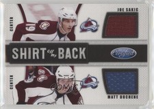 2011 Certified Shirt Off My Back Combos 43/99 Joe Sakic Matt Duchene #11 HOF 1u6