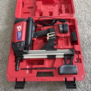 Powers Trak-It C5 Gas Nail Gun with Case and Charger , Model TI-C5 