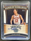 2025-26 Topps Tyler Kolek Marks of Excellence Auto Autograph #ME-TK Knicks