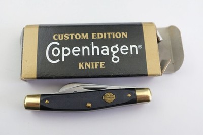 old SCHRADE U.S.A. COPENHAGEN SNUFF pocket knife in original box