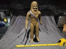 VINTAGE KENNER STAR WARS CHEWBACCA LARGE SIZE COMPLETE 1980 12  INCH NICE