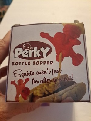 Fairly Odd Novelties FON-10194 Sir Perky Novelty Wine Pourer, One Size, Red -NEW