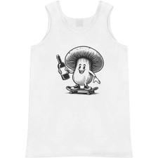 'Mushroom With Wine' Adult Vest / Tank Top AV062548