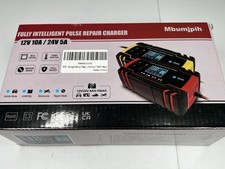 Battery Charger 10-Amp 12V and 24V Fully-Automatic Smart Car Battery Charger