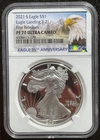 2021-S $1 SILVER AMERICAN EAGLE NGC PF70 First Releases : 06816
