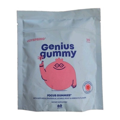 Genius Gummy, Strawberry, 60 Gummies
