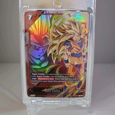 Son Goku: DA FB07-009 UC Alt Alternate Art DBS Fusion World Wish For Shenron NM
