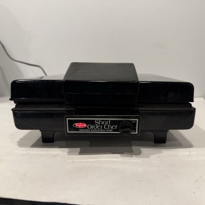 Presto Short Order Chef DWG300 Griddle Sandwich Press