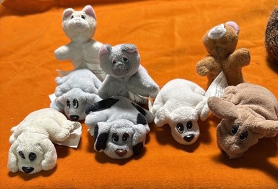 Mini Pound Puppies And Pound Purries-  Lot Of 8 Total
