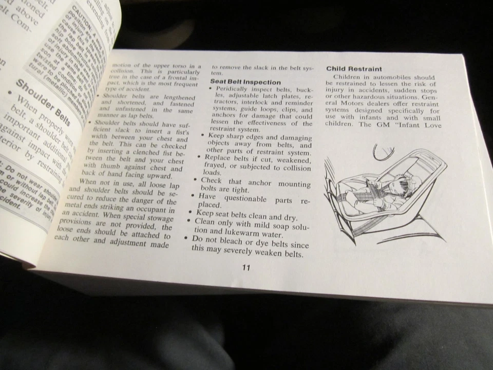 Chevrolet Vega 1974 automóvil manuales del propietario folletos - caja C Foto 3 de 4