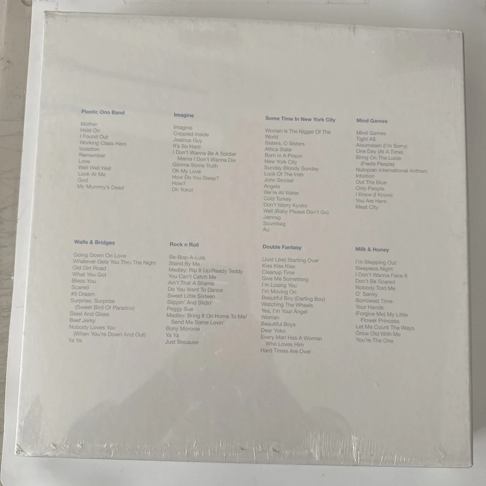 John Lennon - Lennon-8 LP's-180g Vinyl Boxed Set Brand New Sealed - Image 2 of 4