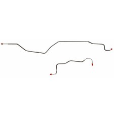 Rear Axle Brake Lines Fits Chevrolet Silverado 1500 1999-04 Stainless Tra0002ss