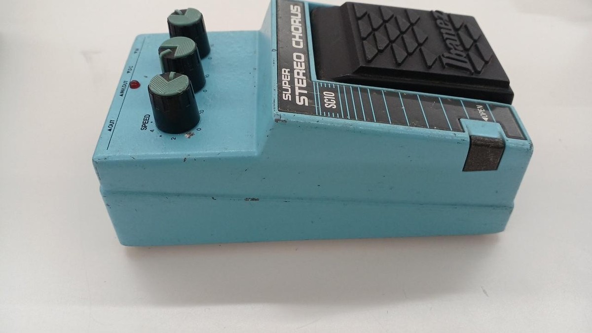 Ibanez SC10 Super Stereo Chorus Guitar Effects Pedal Good