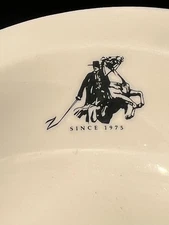 ZORRO Since 1975 Steelite International England Bowl Dish Albalite Ceramic