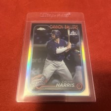2024 Topps Pro Debut - Chrome Calvin Harris #PDC-11 Blue Refractor /150 (RC)