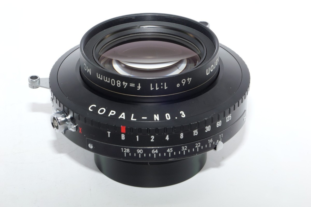 Rodenstock Sinar APO Sinaron 480mm f11 lens in Copal #3 Shutter