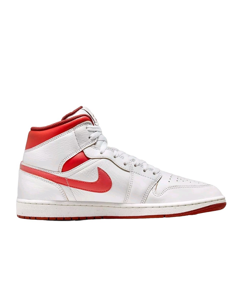 靴 Nike Air Jordan 1 Low SE WHITE DUNE 26.5 Nike Air Jordan 1 Mid SE Shoes White Lobster Dune Red FJ3458-160