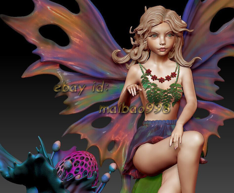 1/1？ FAIRY(フェアリー) FANTASY MODELS SERIES 1/8 Fairy butterfly 3D Print Garage Kit Model Kit Unpainted