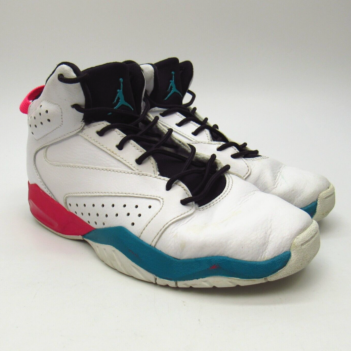 Nike Jordan Lift Off Turbo Boys 2Y White Blue Pink Basketball Shoes  AV1243-105